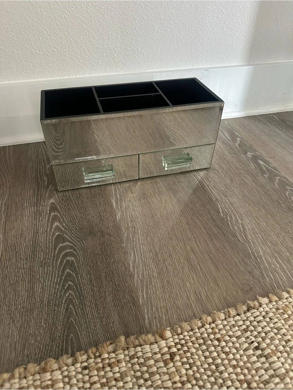 Pottery Barn Mirrored Countertop Vanity/Cosmetic Organizer Storage